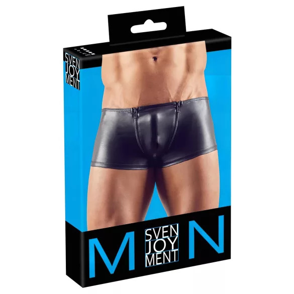 Svenjoyment - heren boxershort met rits - zwart
