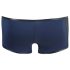 NEK - zwarte boxershort met veters en netstof inzet (blauw)