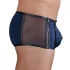 NEK - herenboxer - vetersluiting en netinzet - zwart/blauw