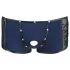 NEK - herenboxer - vetersluiting en netinzet - zwart/blauw