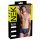 NEK - zwarte boxershort met veters en netstof inzet (blauw) - M