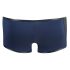 NEK - zwarte boxershort met veters en netstof inzet (blauw) - M