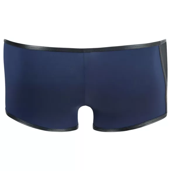 NEK - herenboxer - vetersluiting en netinzet - zwart/blauw - L