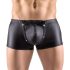 Svenjoyment - matte boxershort met strass en ritssluiting (zwart)