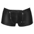Svenjoyment - matte boxershort met strass en ritssluiting (zwart)