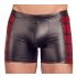 NEK - Boxershort met rode zijstrepen en rits (zwart) - M