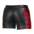 NEK - Boxershort met rode zijstrepen en rits (zwart) - L
