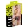 NEK - herenboxer met rits - rood inzetstuk - zwart - XL