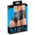 Svenjoyment - Zwarte matte boxer met zijveter - L