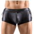 Svenjoyment - Zwarte matte boxer met zijveter - L