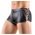 Svenjoyment - Zwarte matte boxer met zijveter - L