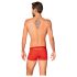 Obsessive - rode boxer met doorschijnende zijden