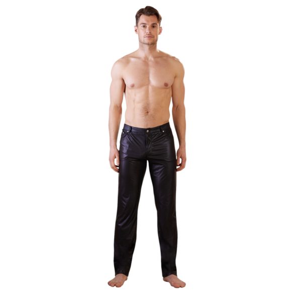 NEK - glanzend effect legging (zwart)