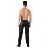 NEK - glanzend effect legging (zwart) - M