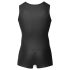 Svenjoyment - Mouwloze korte herenjumpsuit (zwart) - 2XL