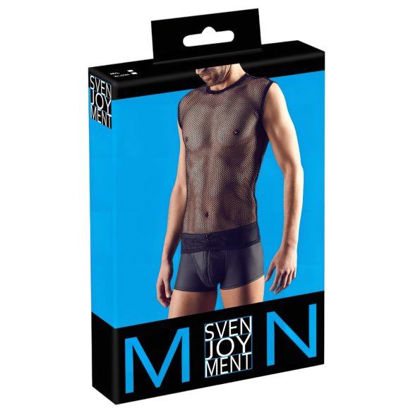 Svenjoyment - Net Top (Zwart)