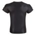NEK - mat-zwart heren T-shirt met korte mouwen - M