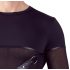 NEK - Zwarte lange mouw shirt met kruisband voor heren - M