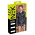 NEK - Herensweater met slangenprint en capuchon (zwart)