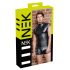 NEK - herenshirt met studs en netdetails (zwart)