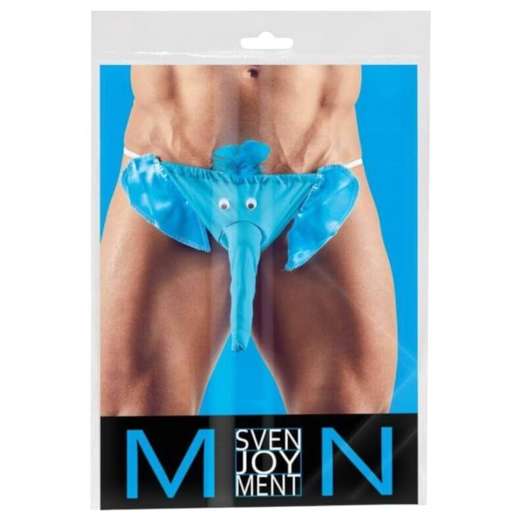 Olifanten string - blauw (S-L)