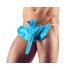 Olifanten string - blauw (S-L)