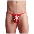 Cadeau - kerststring voor mannen - rood - S-L