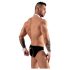 Svenjoyment - heren kelner tanga kostuumset (zwart-wit) - XL