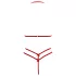 Cottelli - open bh set - kanten - rood