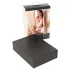 Abierta Fina - bh set - transparant kanten design - zwart