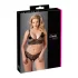 Cottelli Plus Size - bh set - kant - zwart - XXXXL