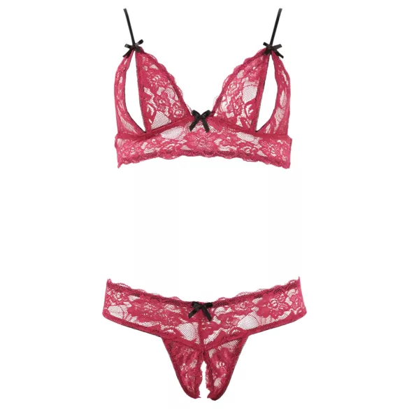 Cottelli - Bh set - Kant - Rood - L