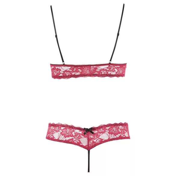 Cottelli - Bh set - Kant - Rood - L