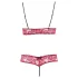 Cottelli - Bh set - Kant - Rood - L