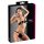 Cottelli - Zwarte BH-set met metalen ringen - 85B/L