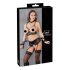Cottelli Bondage - 5-delige kanten lingerieset