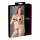 Cottelli - lingerie set - geborduurd en glanzend - zwart - L
