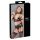 Cottelli Bondage - Glanzend kanten lingerie set (4-delig) - M