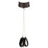 Cottelli Bondage - Glanzend kanten lingerie set (4-delig) - M