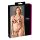 Cottelli - metalen ring open bh set (rood)