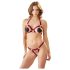 Cottelli - metalen ring open bh set (rood)