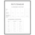 Petite Noir Exclusive - gestreepte bh-set (zwart)