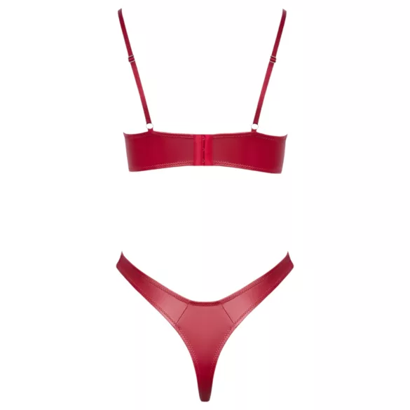 Cottelli Party - bh set - glanzend effect - rood