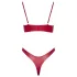 Cottelli Party - bh set - glanzend effect - rood - 85B/L