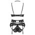 Obsessive Alessya - kanten lingerieset (zwart) - M/L