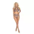 Kissable - kanten lingerieset (paars) - L/XL