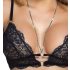 Abierta Fina - Opengewerkt Kant Set (Zwart) - XL