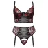 Cottelli Plus Size - bh set - rood - grote maten