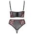 Cottelli Plus Size - beha-set (rood)
