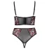 Cottelli Plus Size - bh set - rood - grote maten